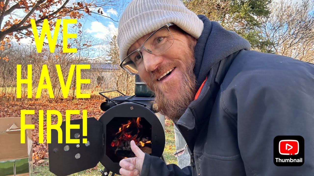 $150 Princess Auto Cook Stove..Is it Any Good? @Canadianrcguy #fireplace #woodstove #wood