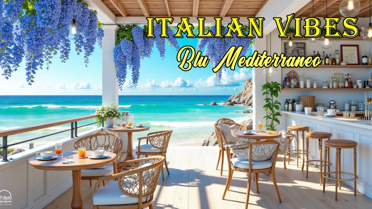 The Best 🇮🇹 Italian Music🎶 Italian Vibes 🎶 1+ Hour Scenic Amalfi Coast & Lake Como Relaxation 4K