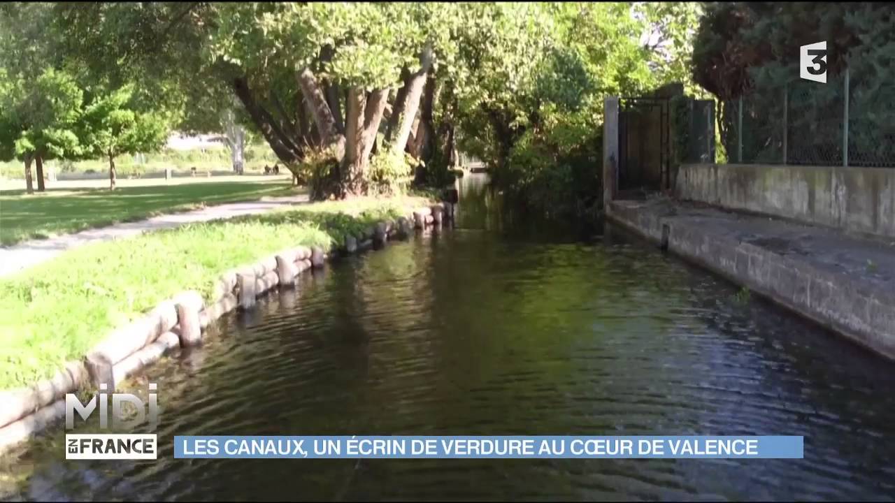 Les Canaux, un écrin de verdure à Valence
