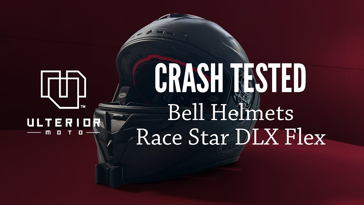 CRASHED: Bell Race Star DLX Flex