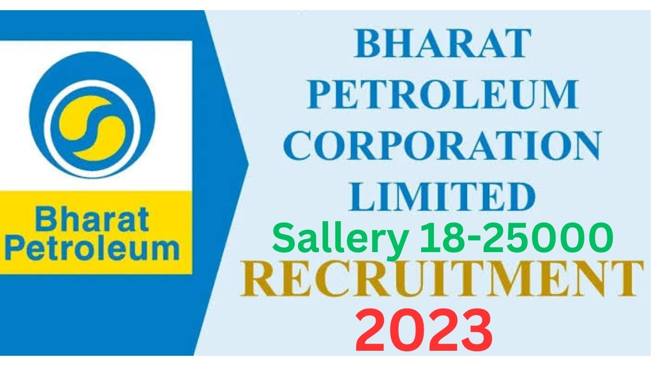 BPCL NEW REQUIREMENTS 2023 | GRADUATE AND DIPLOMA ELIGIBLE |