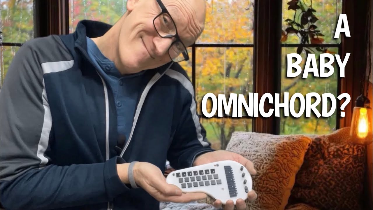 Minichord demonstration - like an Omnichord but much smaller