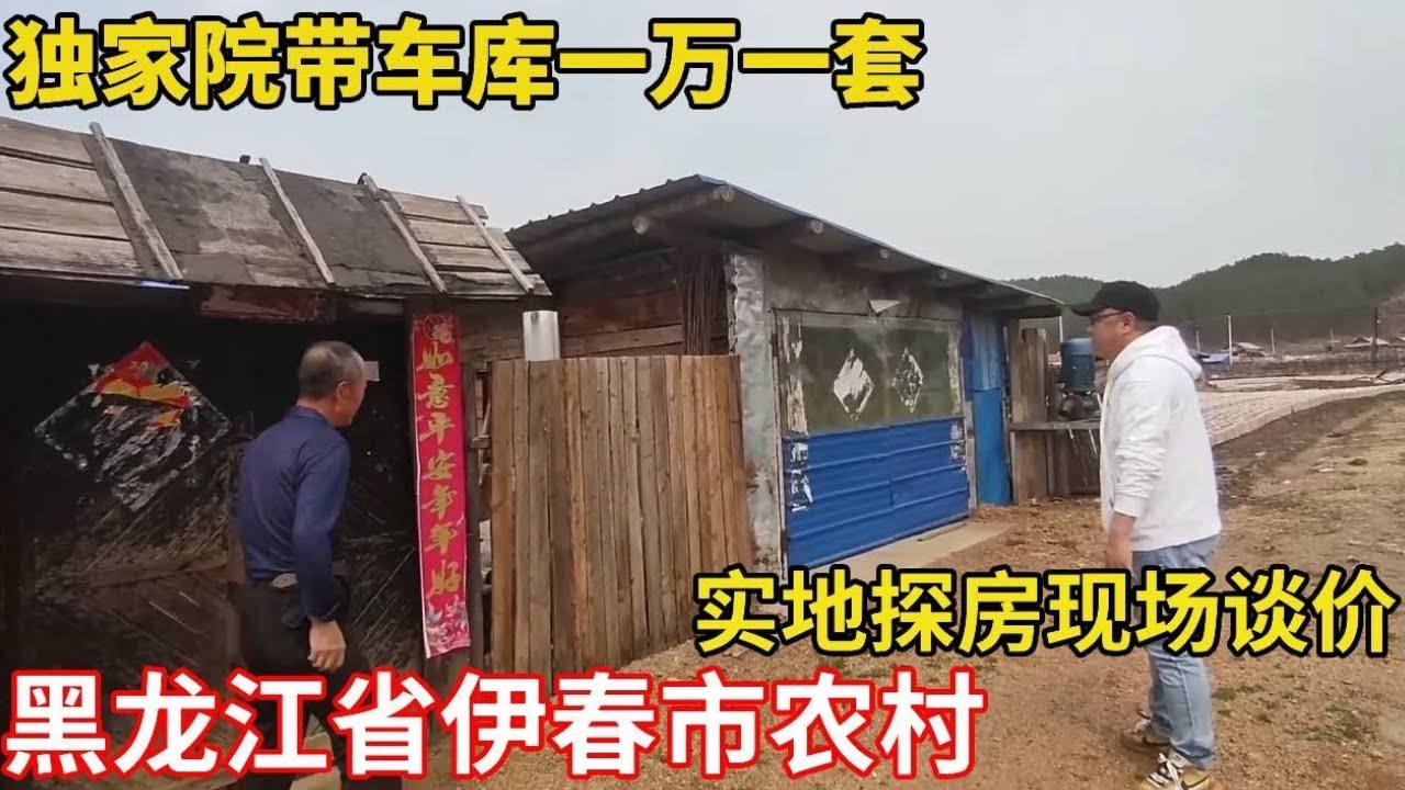 1万=院子+车库！比买菜还划算！直击黑龙江‘万元房’真相，这样的独院你敢入手吗？【鬼头看房】
