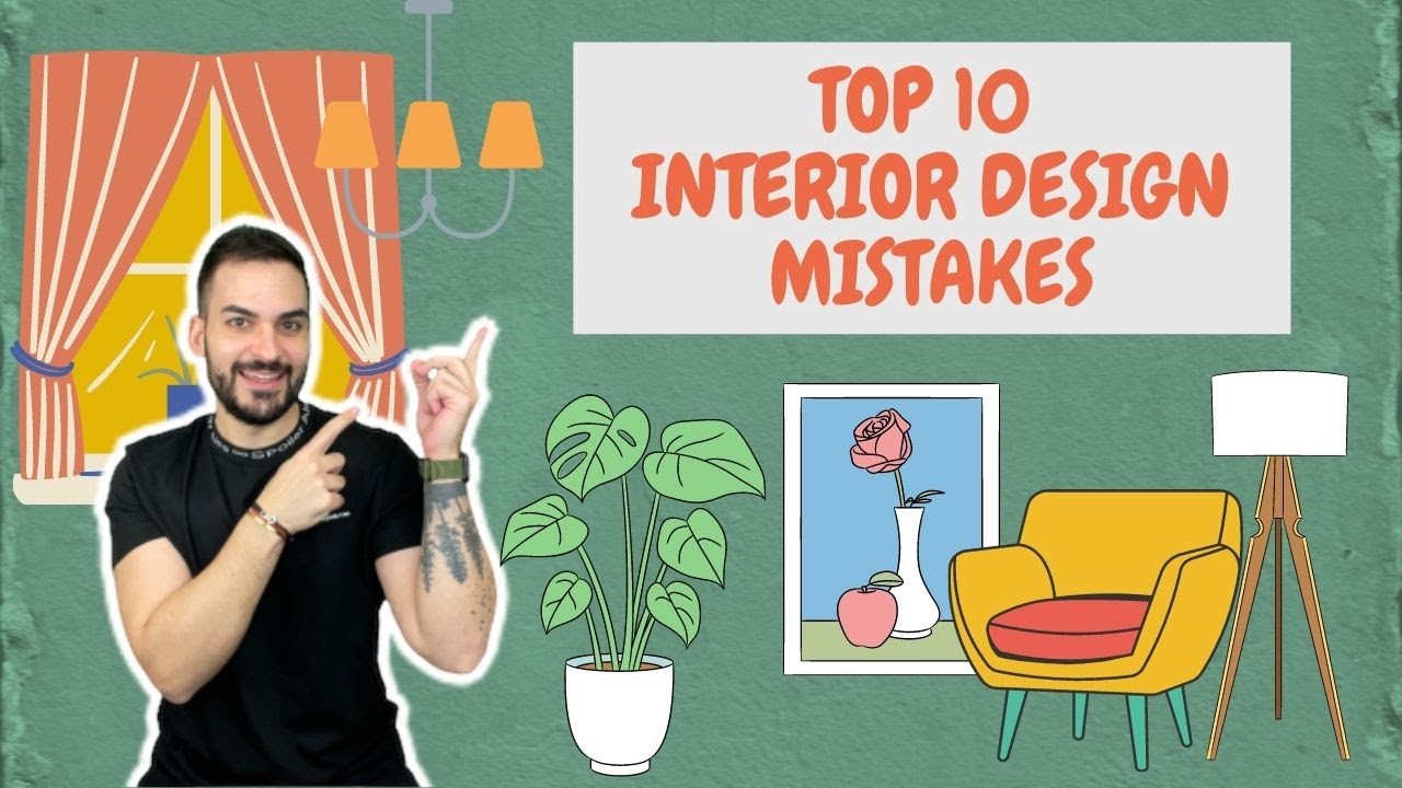 ΤΟΠ 10 ΛΑΘΗ ΔΙΑΚΟΣΜΗΣΗΣ  | INTERIOR DESIGN MISTAKES | SERREBRO