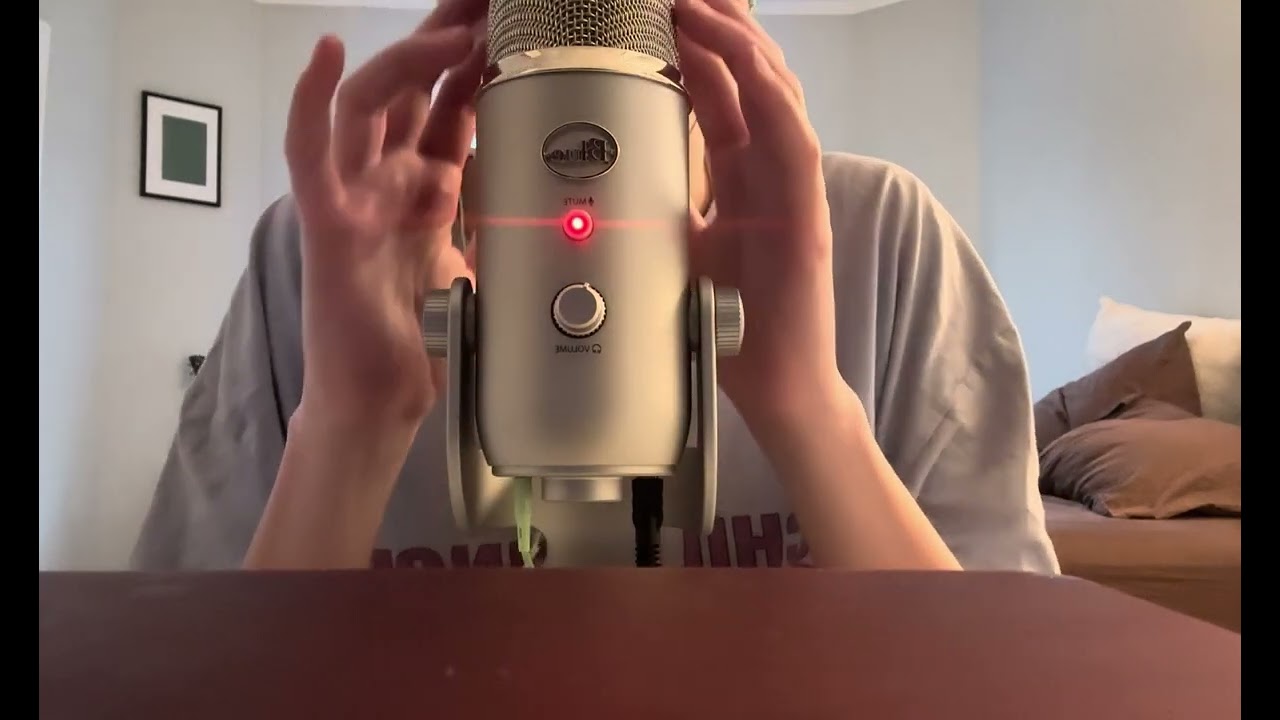 blue yeti asmr (first asmr with mic)