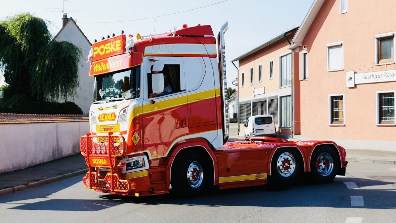 POSKE  Scania S650 V8