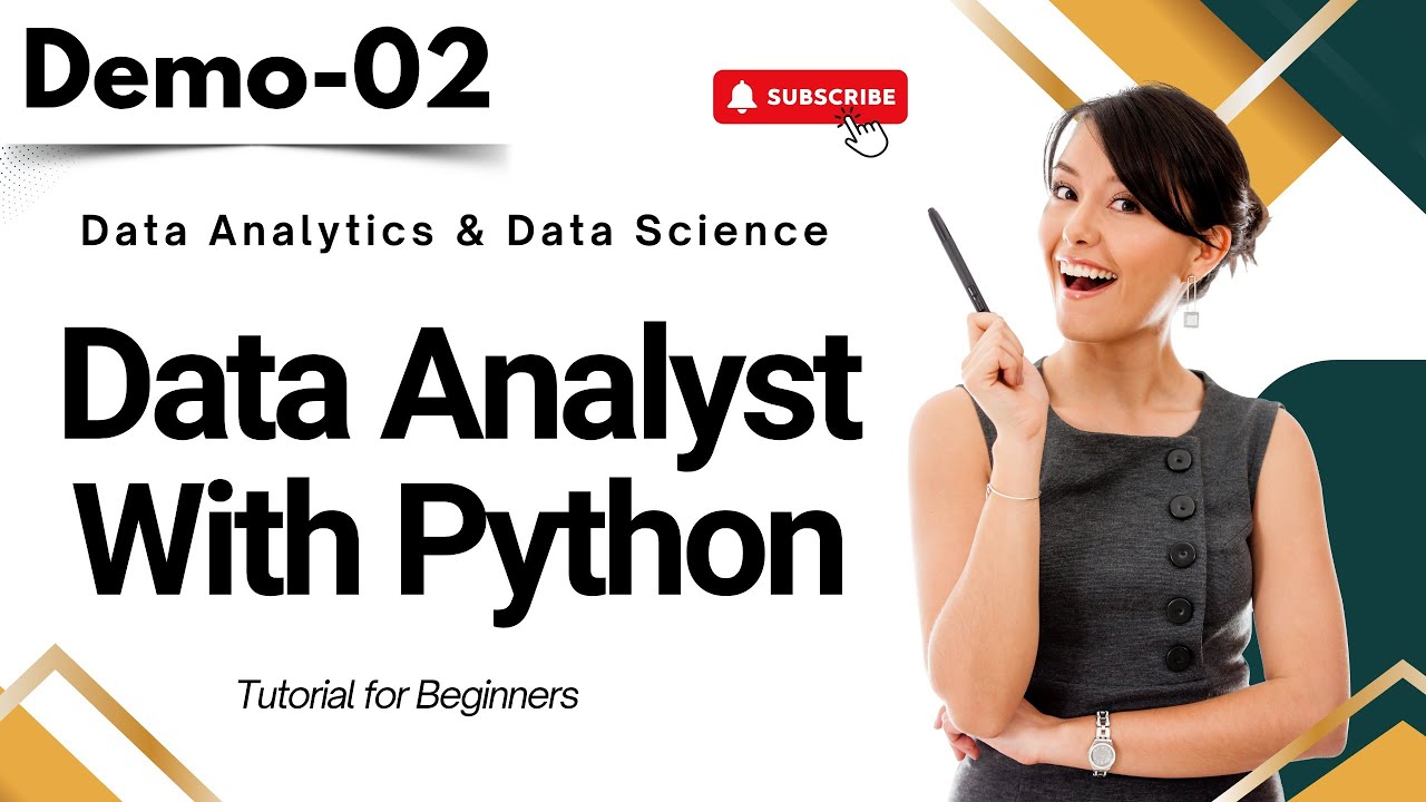 Data Analytics & Data Science Demo 02 | Data Analyst With Python | Tutorial for Beginners