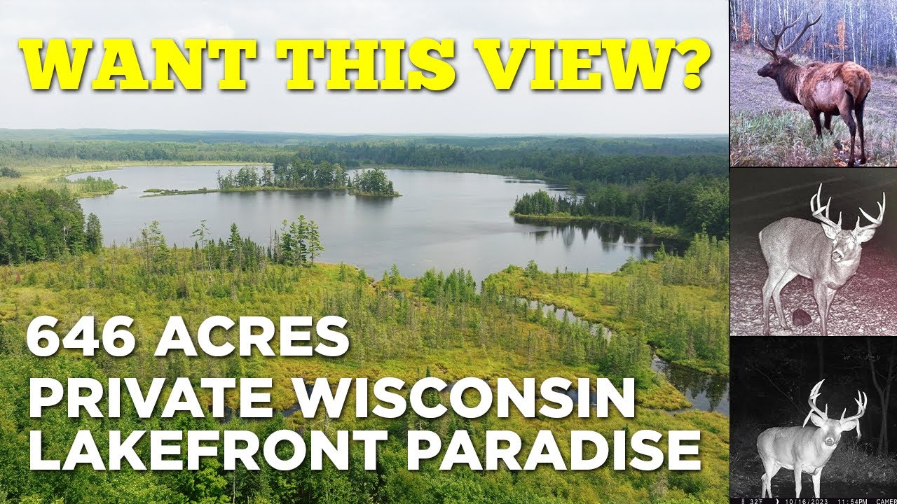 Ultimate All Seasons Lakefront Acreage – 646± Acres | Northern Wisconsin