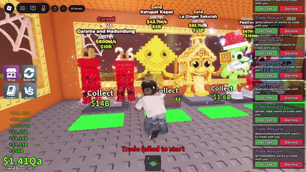 sab trading, trying to trade up to a dragon