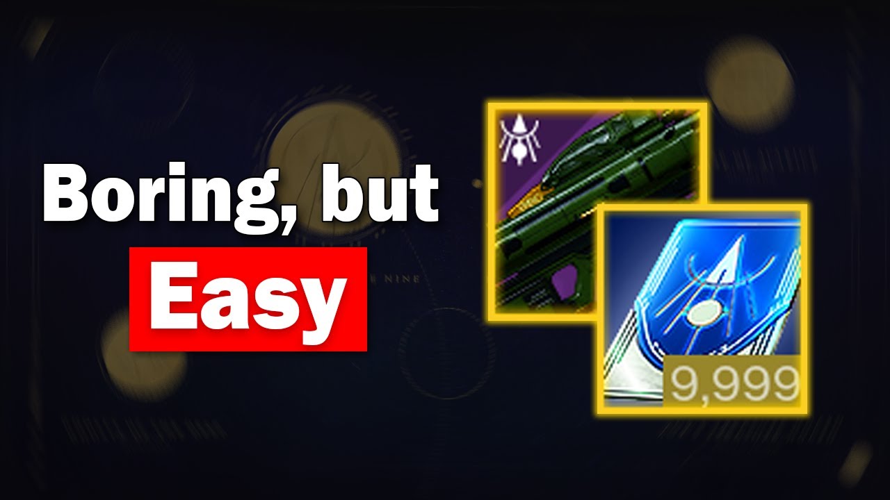 Fastest, Easiest Adept Weapon Farm (& Boring-est!)