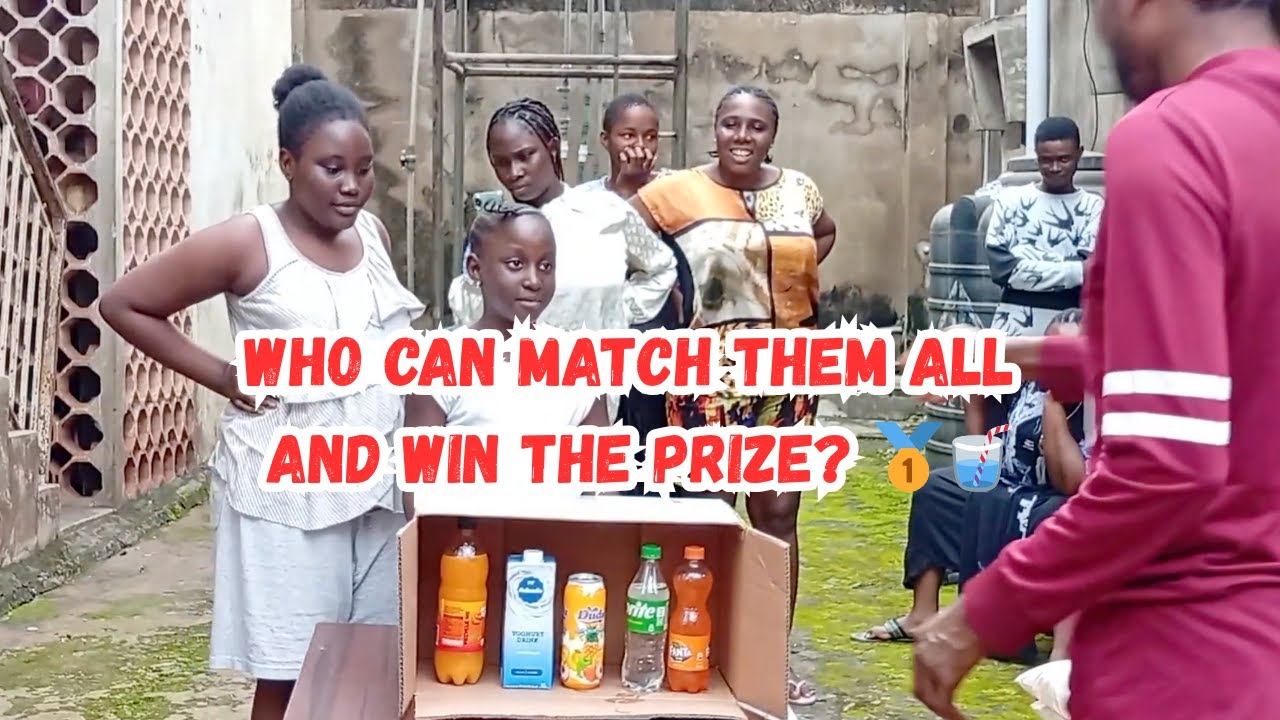 The Bottle Challenge: Who Can Match Them All and Win the Prize? 🥇🥤