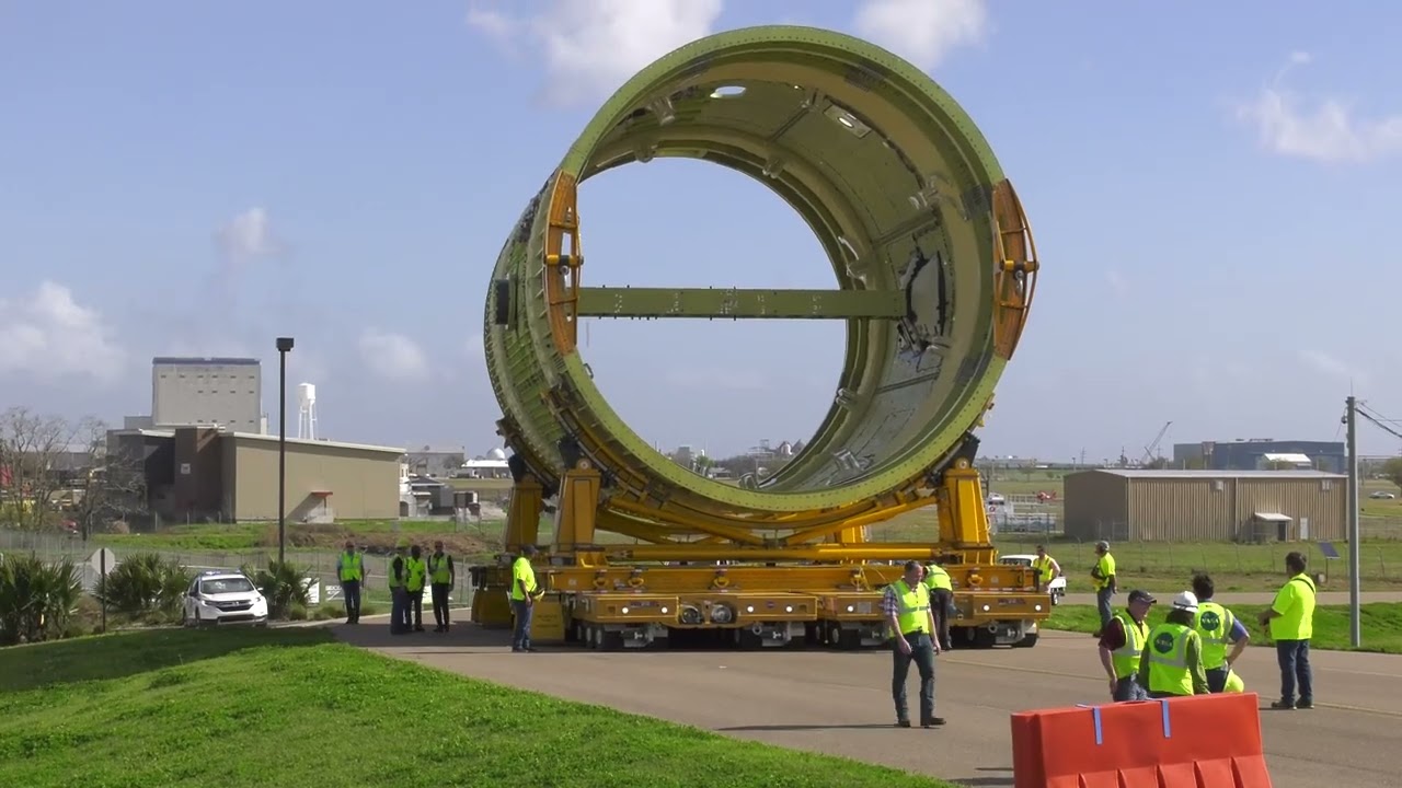 Transporting the Future: SLS Intertank Journey to NASA's Pegasus