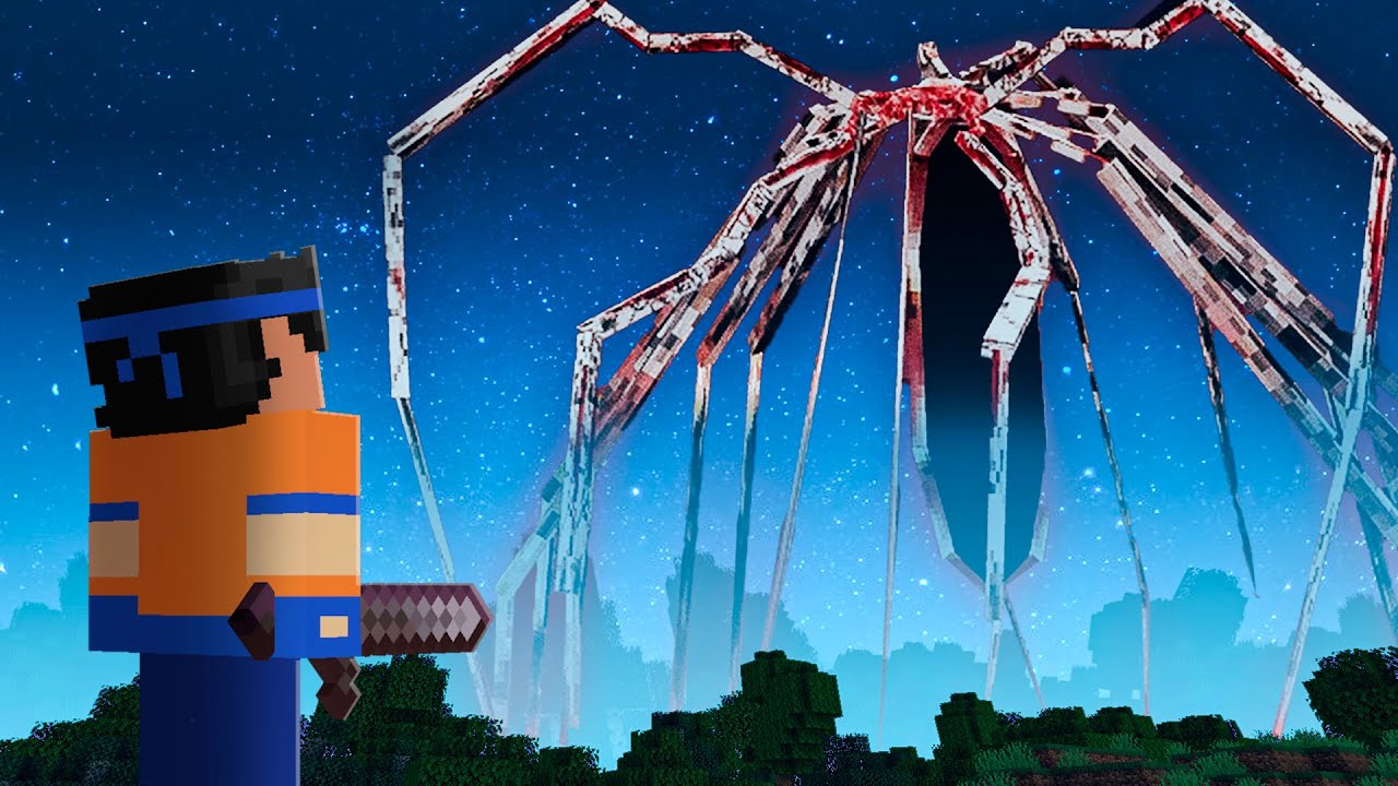НЕ СМОТРИ, ЕСЛИ БОИШЬСЯ ПАУКОВ!! МОД АРАХНОФОБИЯ В MINECRAFT!!