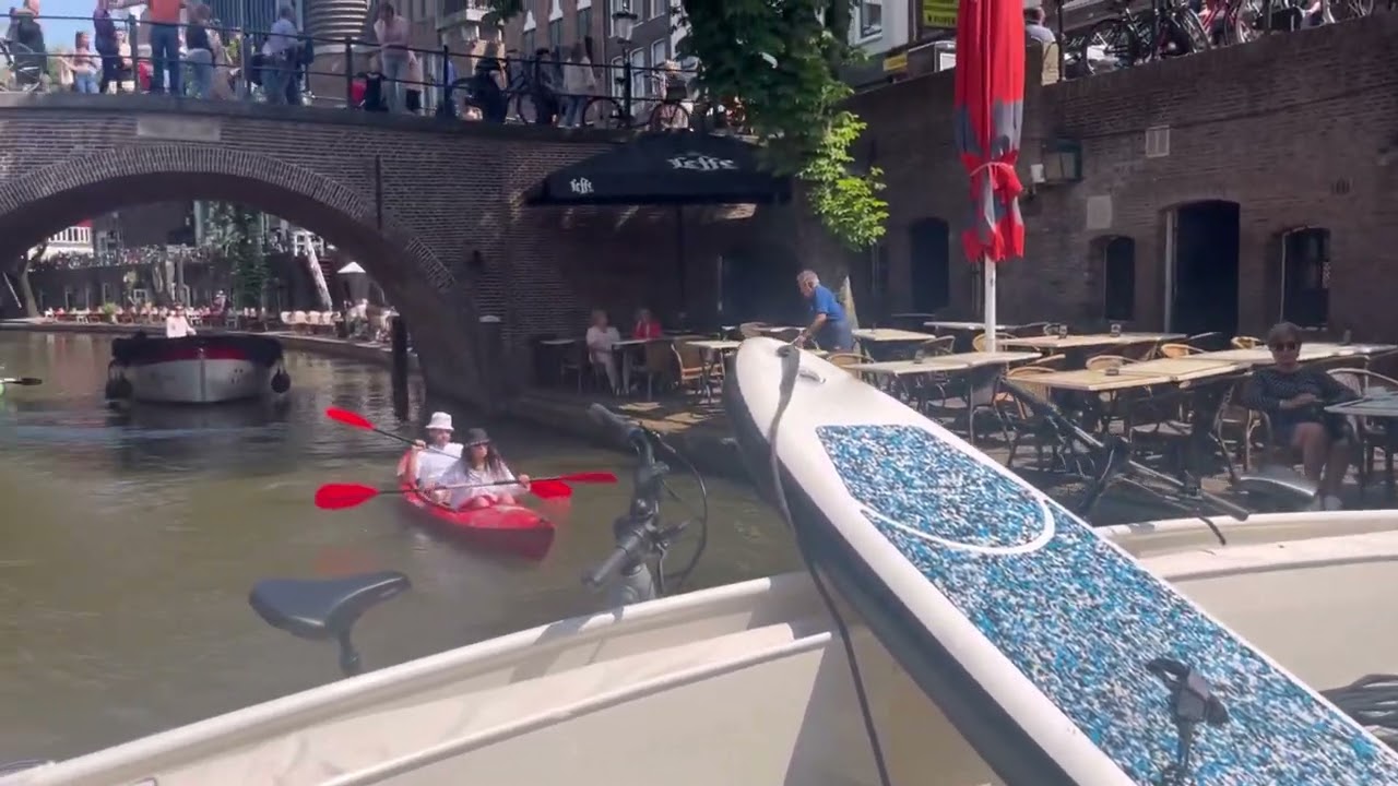 Hoe is de meest zenuwslopende maar mooie vaarroute door Utrecht?