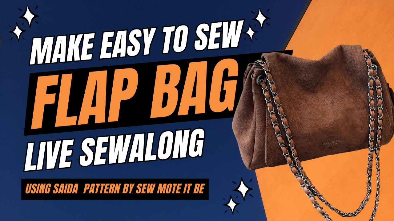 BSN Sunday Service | SAIDA Flap Bag Sewalong (Beginner Friendly)