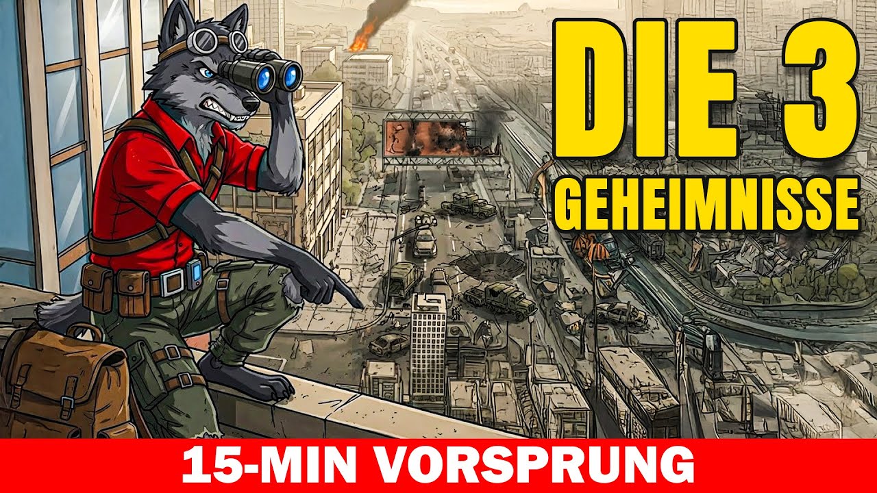 Die 3 verlassenen Orte, die im Falle eines Einsturzes sofort zu Festungen werden.