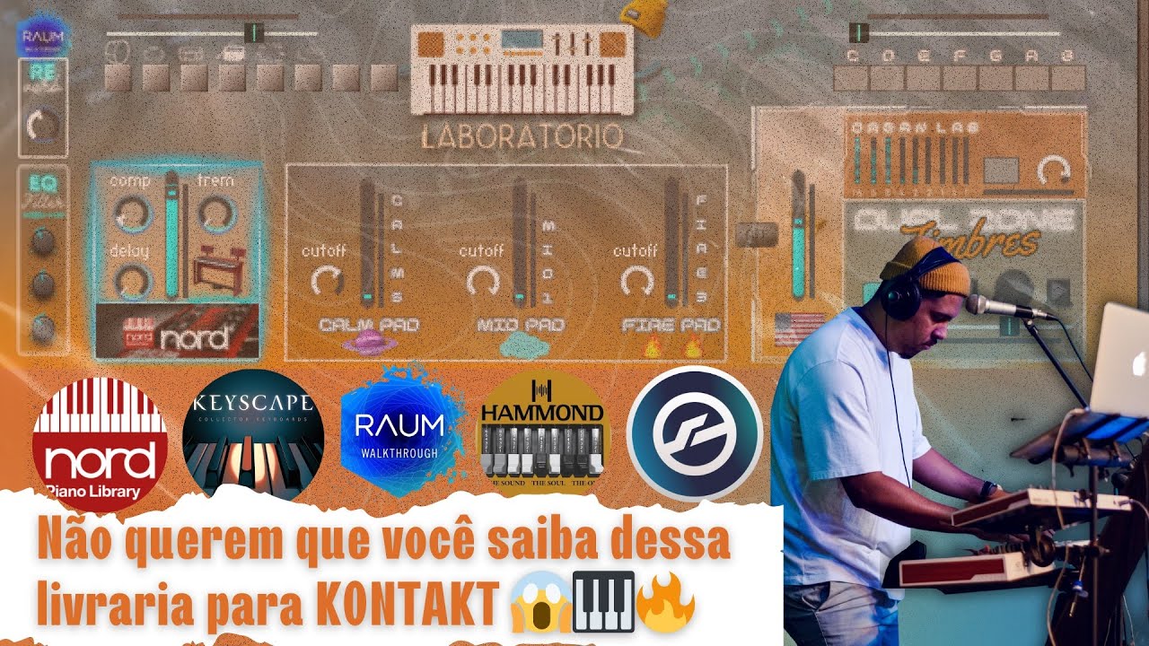 BaseLab - A Livraria perfeita para Worship (Kontakt, Reaper, Ableton, Logic, e Outros)
