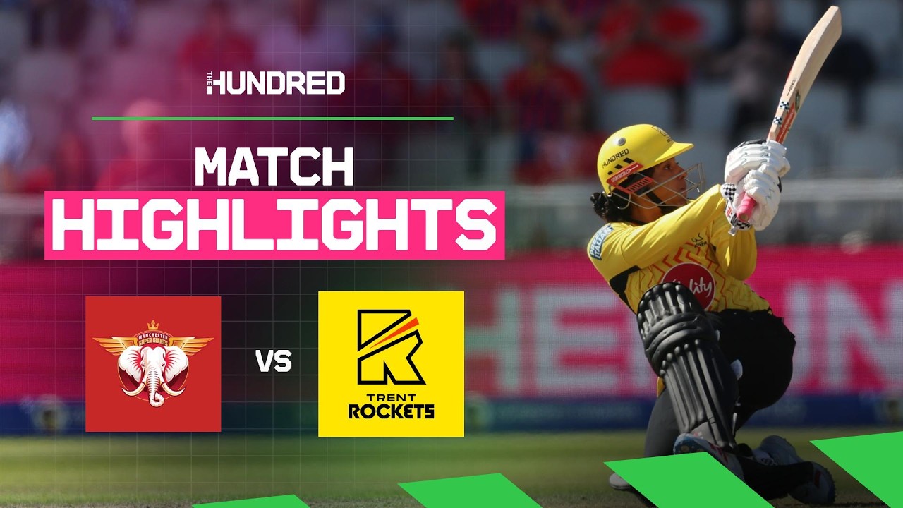 Dunkley & Gardner set up Rockets victory 👊 | Manchester Super Giants vs Trent Rockets Highlights