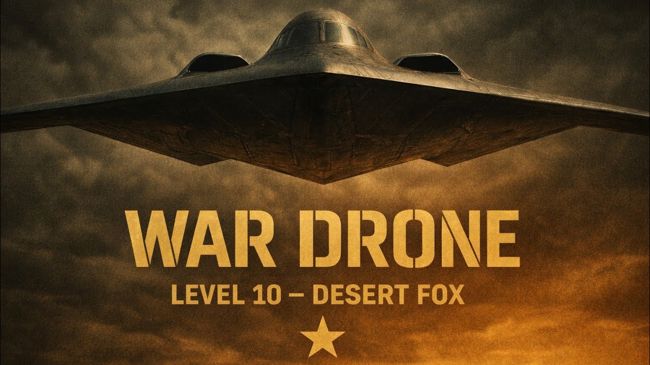 Level 10 Desert Fox| War Drone 3d Shooting Mobile Game | WAR DRONE 3D SHOOTING MOBILE GAME |
