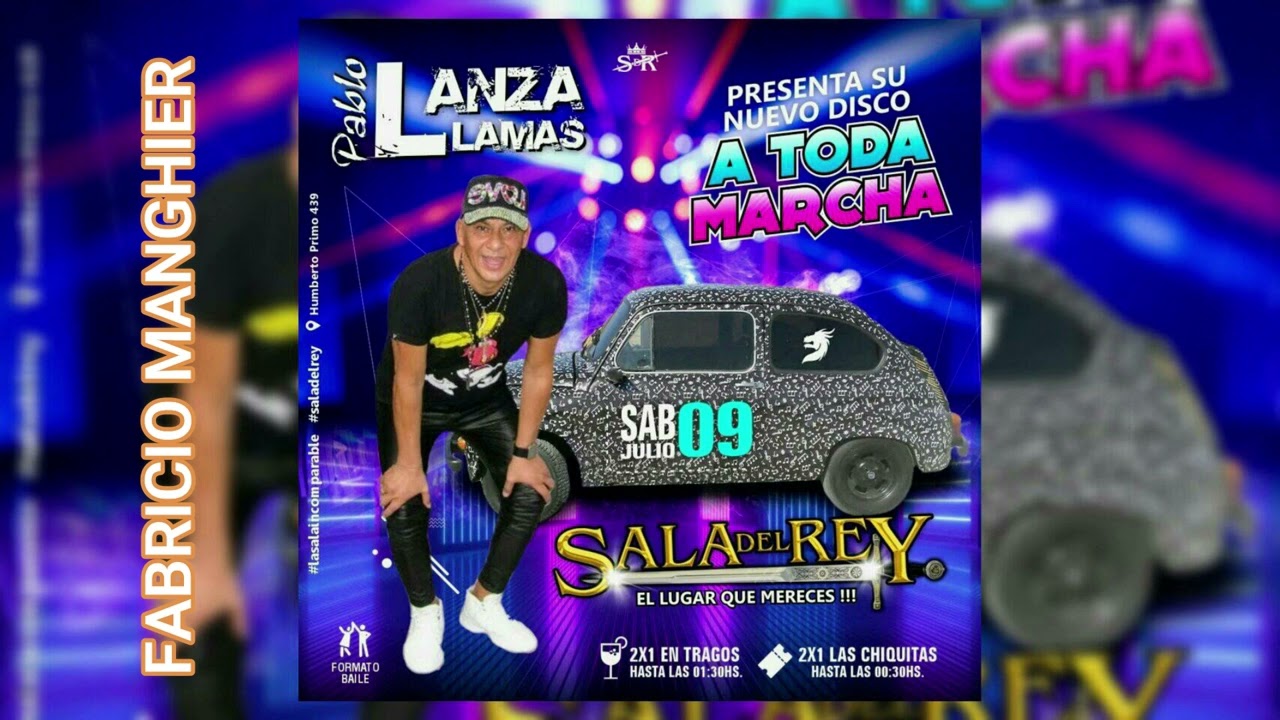 Pablo LANZALLAMAS Brizuela en vivo Sala del Rey