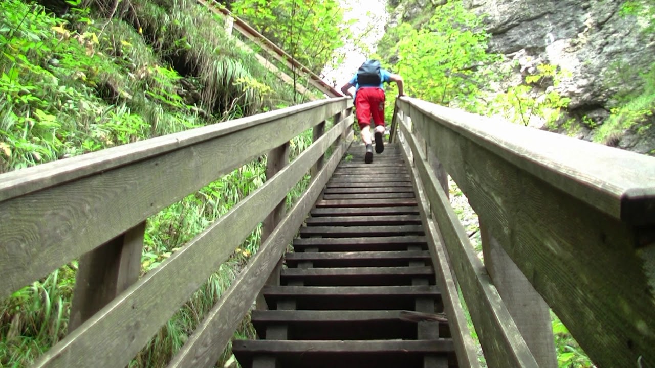 Strohwollner Schlucht Oostenrijk Saalachtal Sept  2017