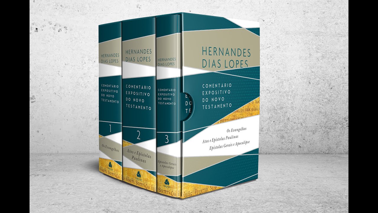 Box comentários expositivos Novo Testamento (Edição Luxo) - Hernandes dias Lopes | Editora Hagnos
