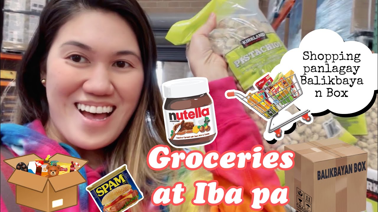 SHOPPING SA COSTCO PANLAGAY BALIKBAYAN BOX | GROCERIES AT IBA PA | BALIKBAYAN BOX