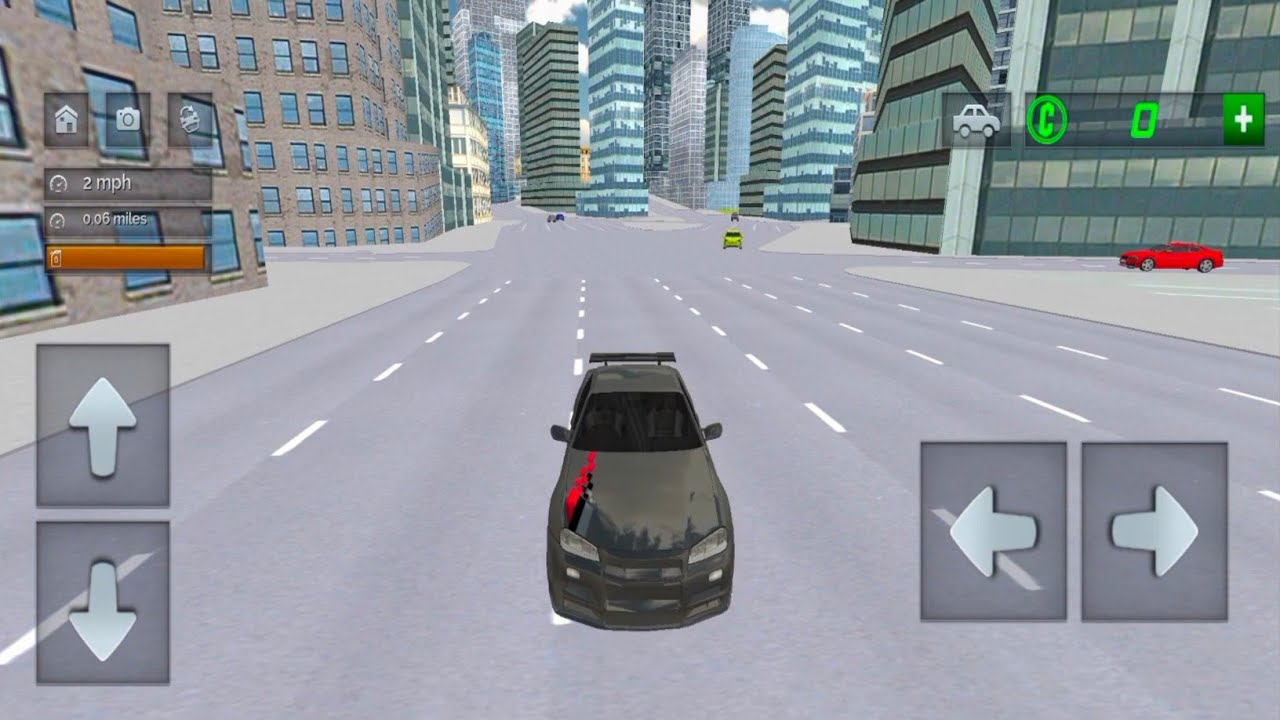 Street Racing Car Driver Gameplay