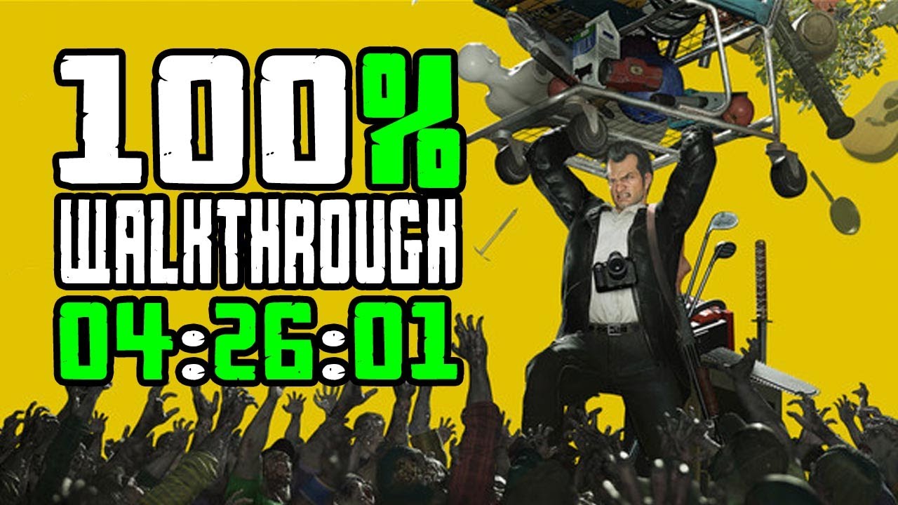 DEAD RISING DELUXE REMASTER - 100% Walkthrough - All Survivors, PP Stickers, Calls + much more