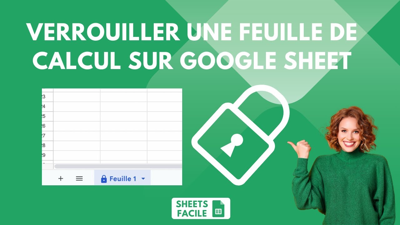 SHEETS - Comment protéger une feuille de données et la verrouiller (facile) 🛡️