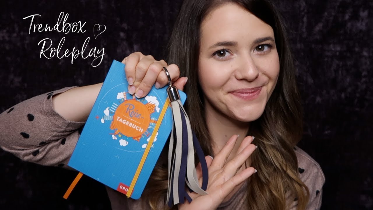 ASMR Ich zeige dir entspannte TRAVEL GOODIES für deinen Traumurlaub #trendbox RP in German/Deutsch