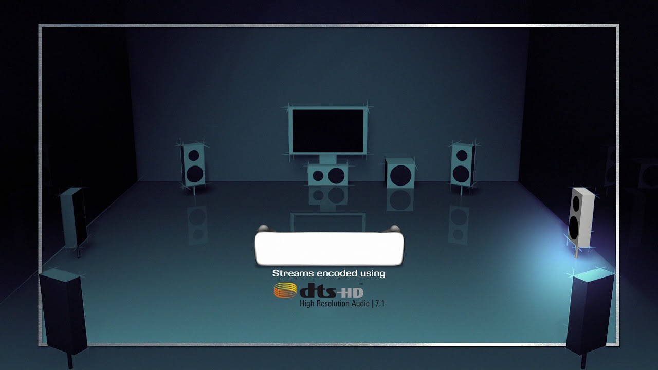 7.1 Speaker Setup - DTS-HD High-Res Audio 7.1