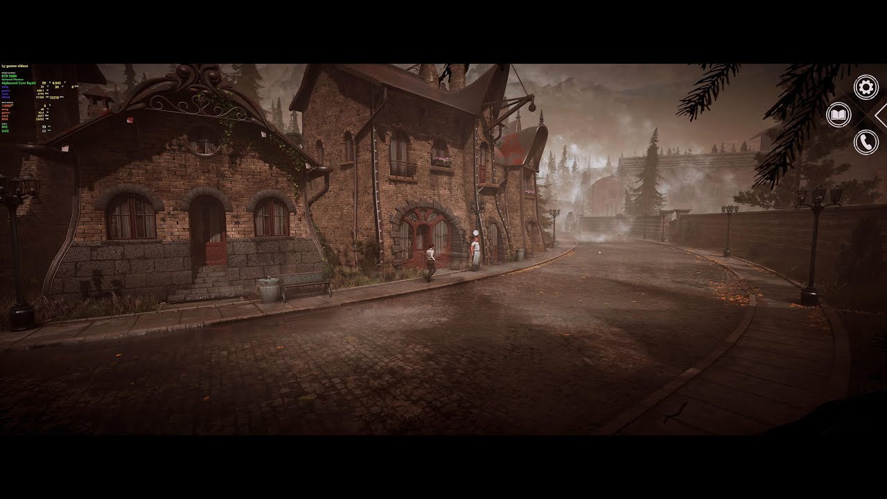 8K Ultrawide HDR / Syberia HD (remastered) with Nvidia Smooth Motion (FG 2X force) / RTX 5090