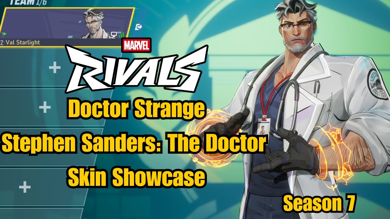 Doktor Strange | Stephen Sanders: Pokaz sk&oacute;rek Doktora | Rozgrywka Marvel Rivals, sezon 7
