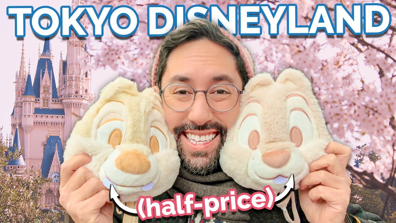 Tokyo Disneyland has HALF-PRICE Merchandise 🛍️ LET’S GO SHOPPING!