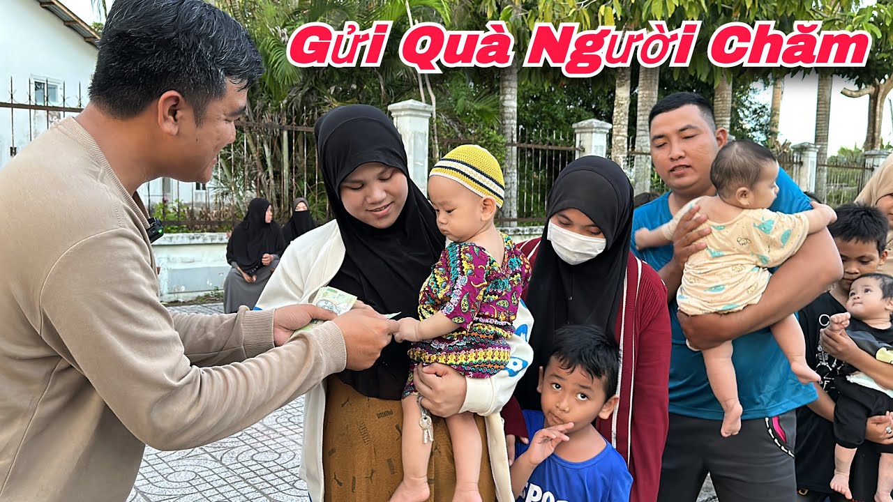 70 Người Chăm Và 150 Người Khó Khăn Hạnh Phúc Nhận Quà Nhà Hảo Tâm Canada | Khương Nhựt Minh