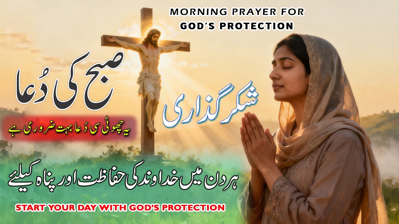 Daily Morning Prayer || Christain Prayer || Sobha Ki Dua || Shukerguzari Khudawand ki