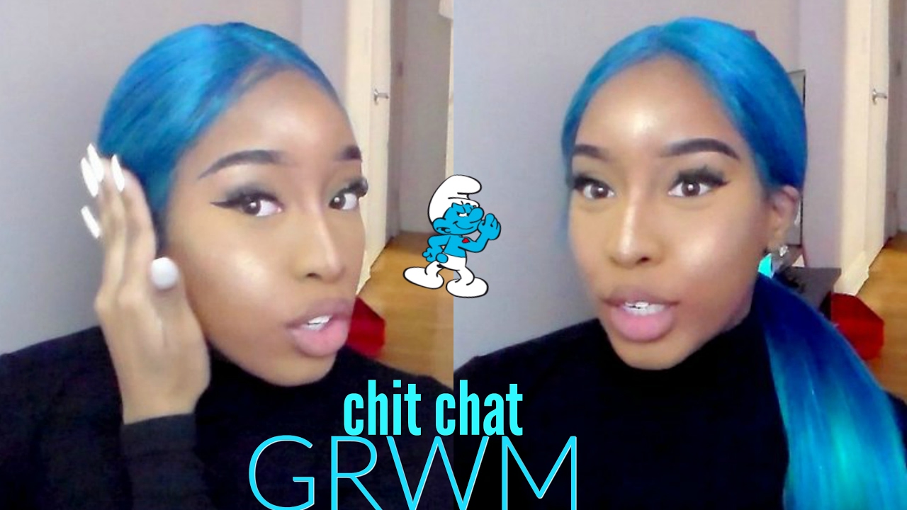 CHIT CHAT GRWM: y'all they would not stop staring!