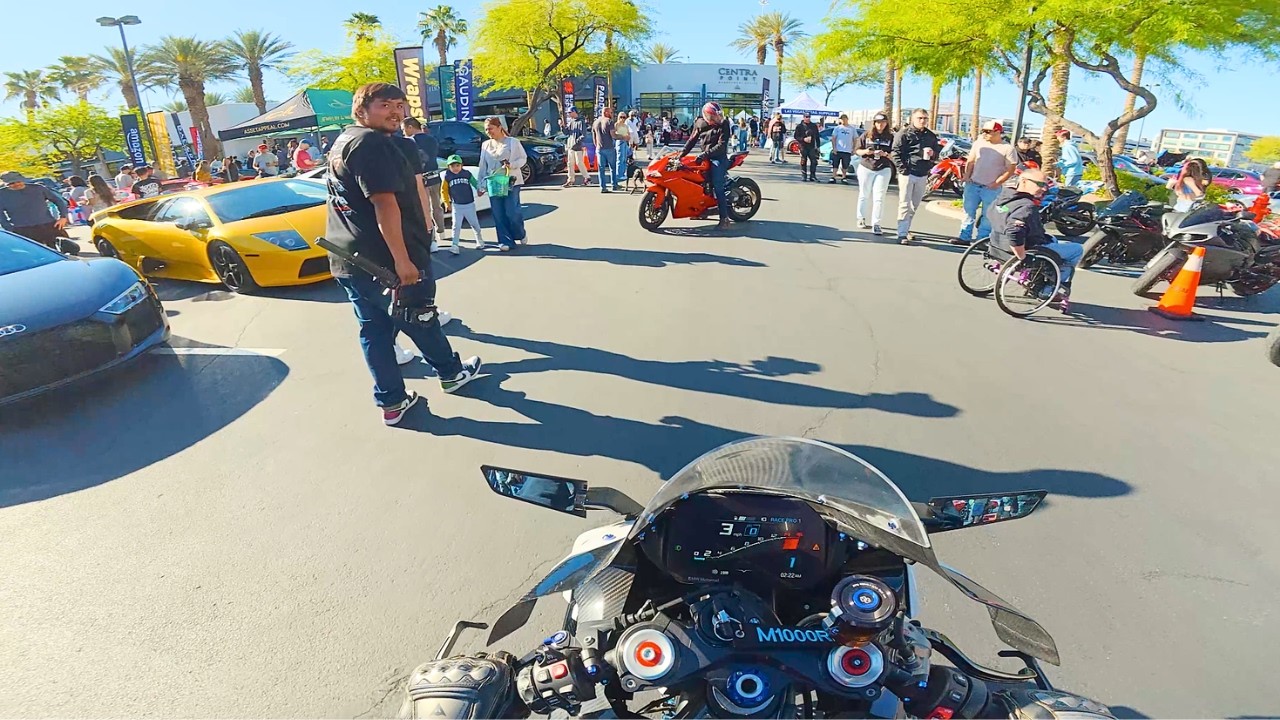Собираюсь на свою M1000RR на крупнейшую встречу в Лас-Вегасе!