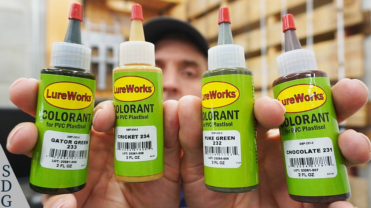NEW Lureworks Colors!  Be a Better Baitmaker Series (Color Demo)
