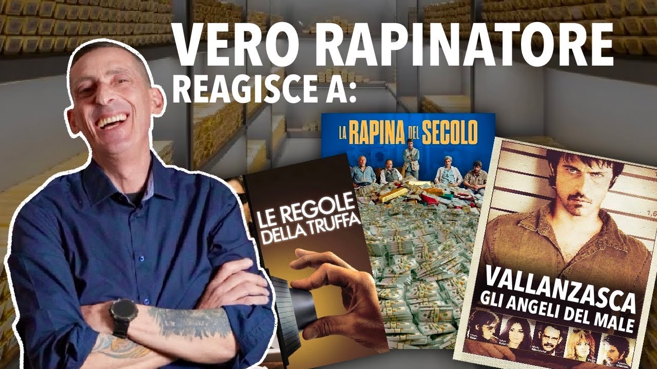 VERO RAPINATORE DI BANCHE reagisce a VALLANZASCA, LA RAPINA DEL SECOLO e altri film