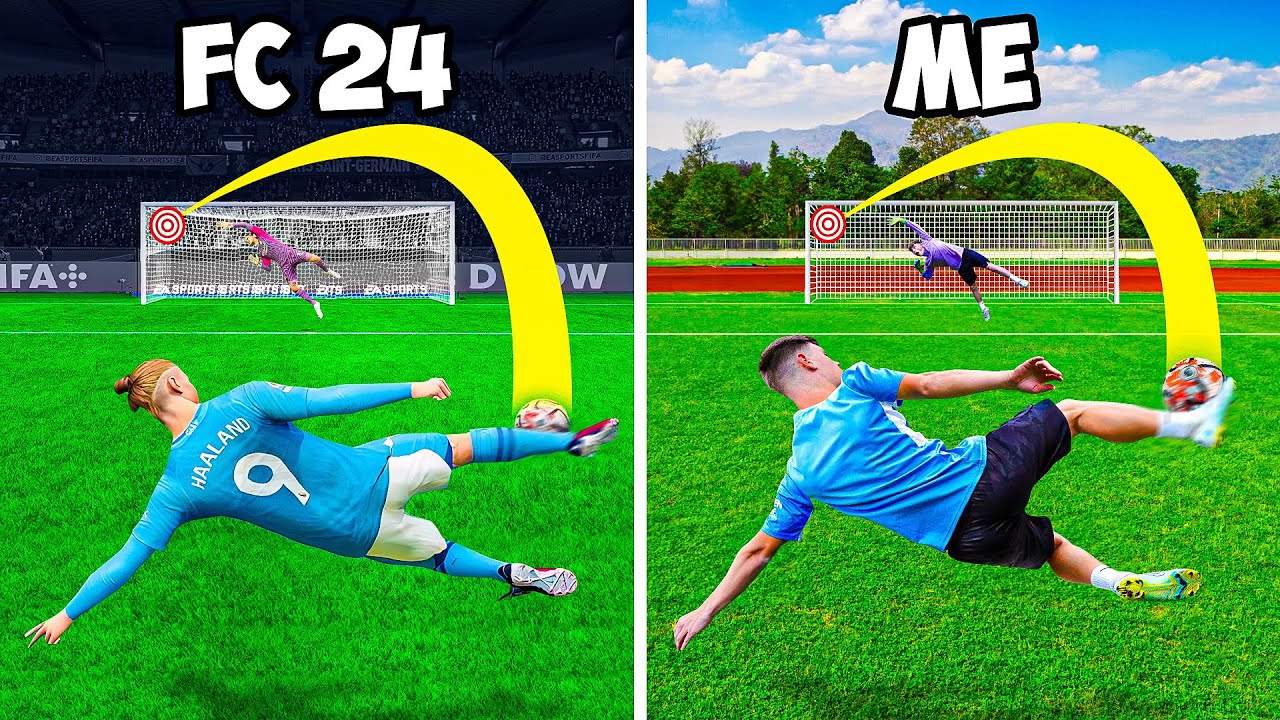 I Recreated AMAZING Goals I Scored In EAFC
