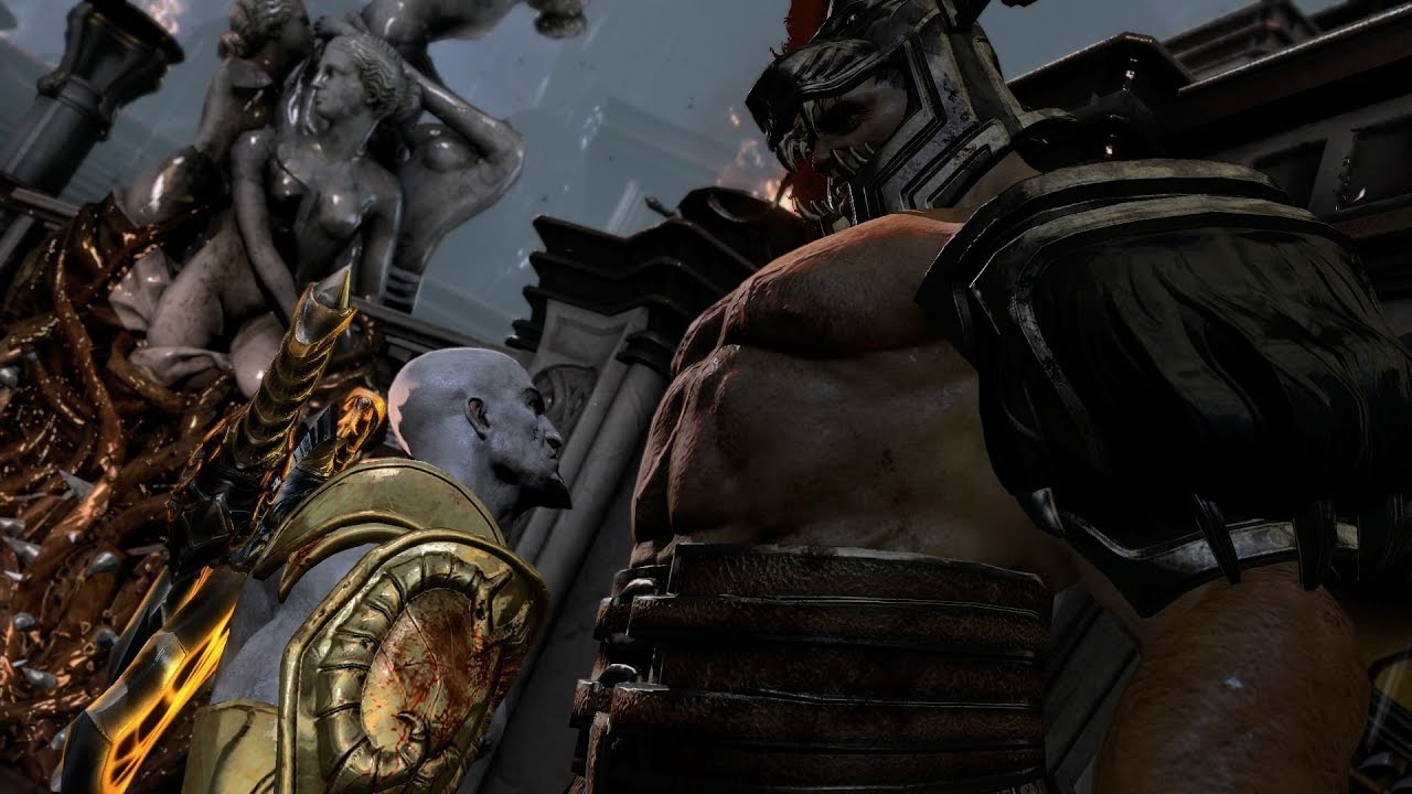 Кратос против Геракла ►God of War 3 Remastered ►Эпичная Битва