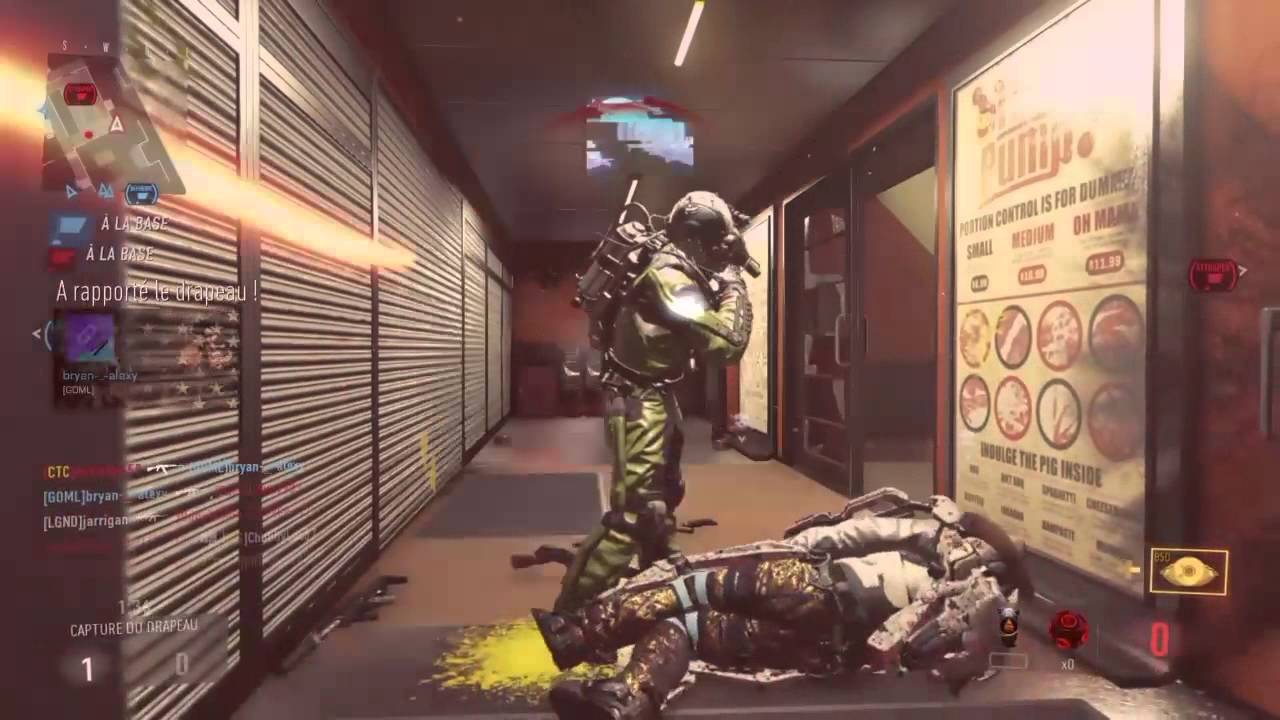 Advanced Warfare petite partie en capture de drapeaux