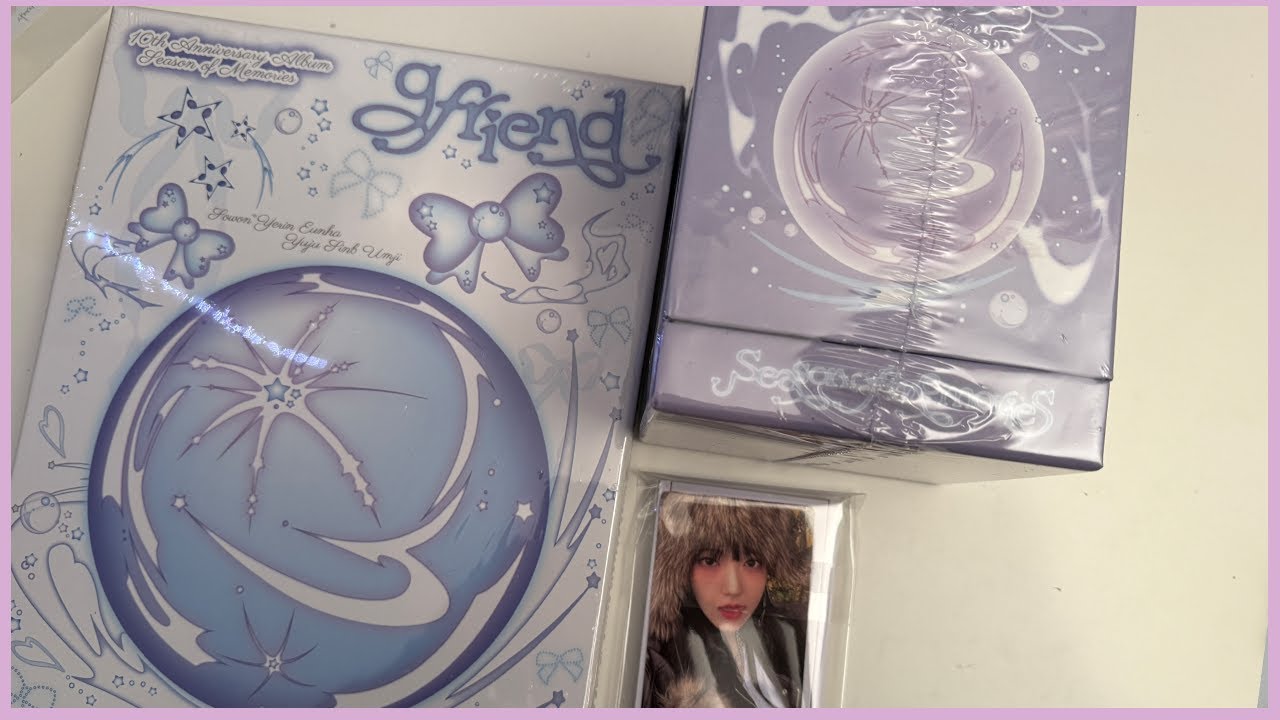 UNBOXING GFriend Season of Memories Photobook and Glass Bead Versions