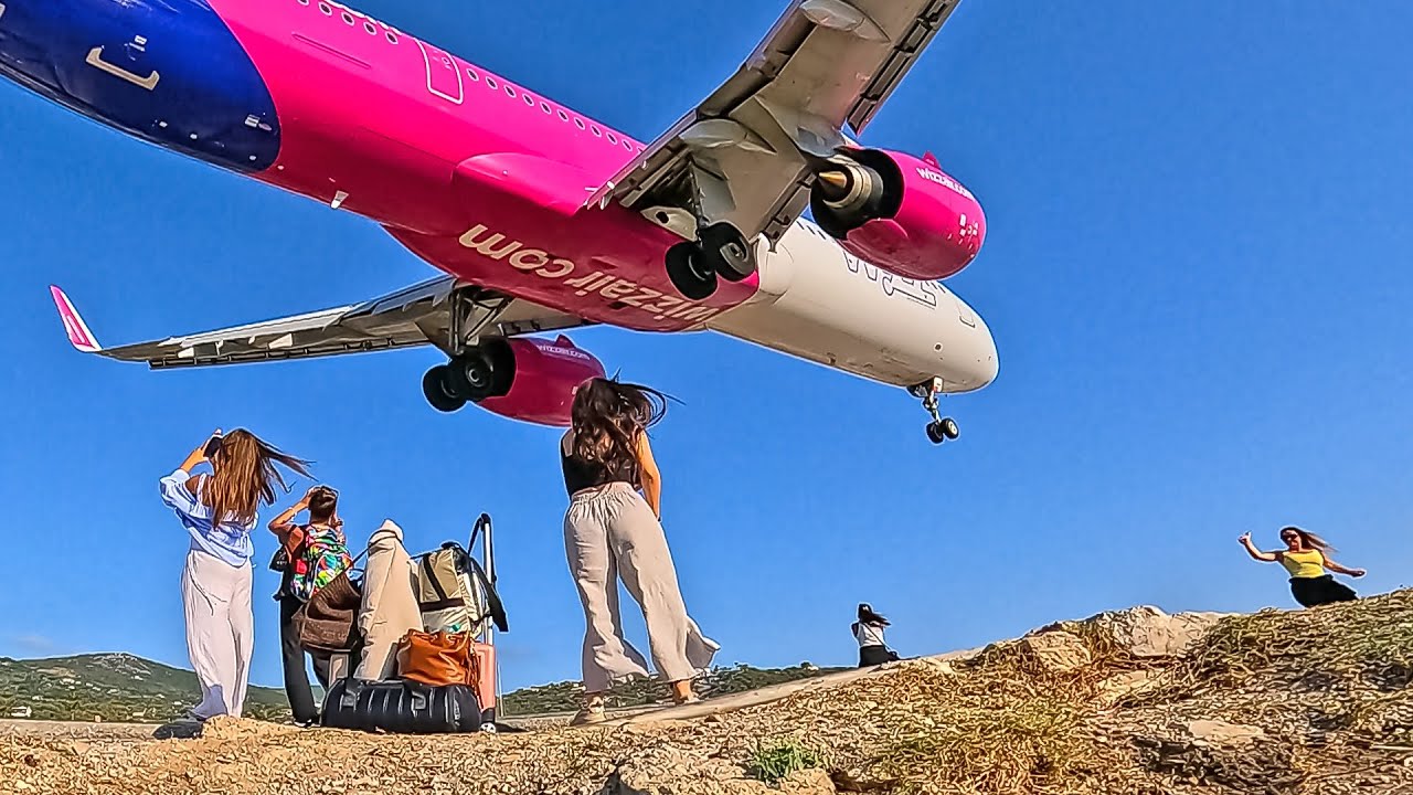 Skiathos 2025 Ep.12: Runway Backtrack&mdash;Jets Inches from the Road!