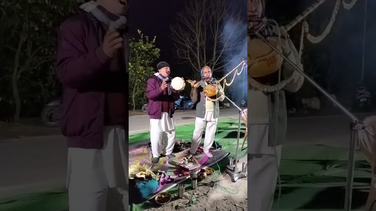 महाशिवरात्रि पर्व के अवसर पर भजन संध्या कार्यक्रम छबोट में भजनों की आखिरी प्रस्तुति :- 