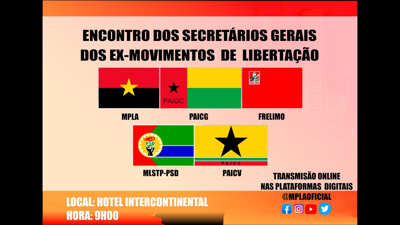 Encontro dos Secretários Gerais dos Ex-Movimentos de Libertação.