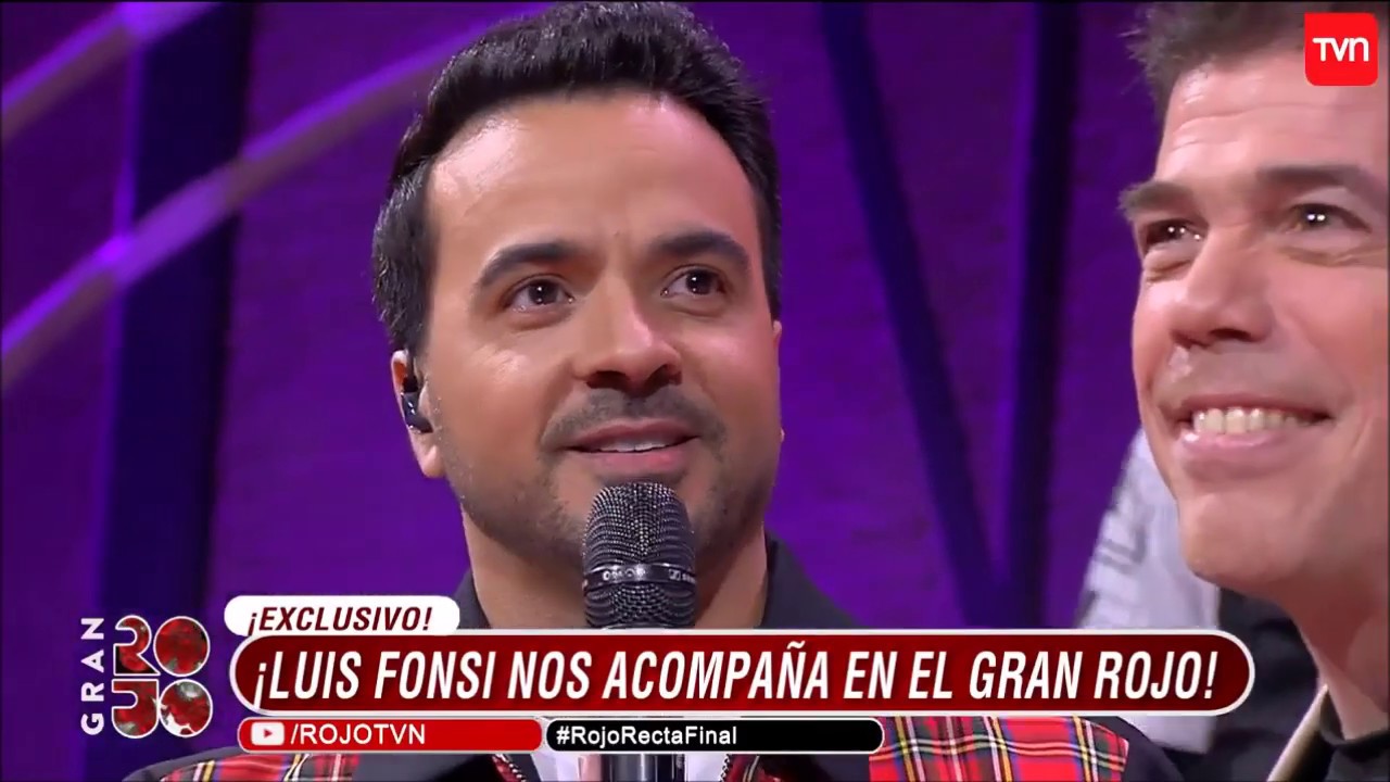 Luis Fonsi canta Imposible en el Gran Rojo - Chile (Octubre, 2019)