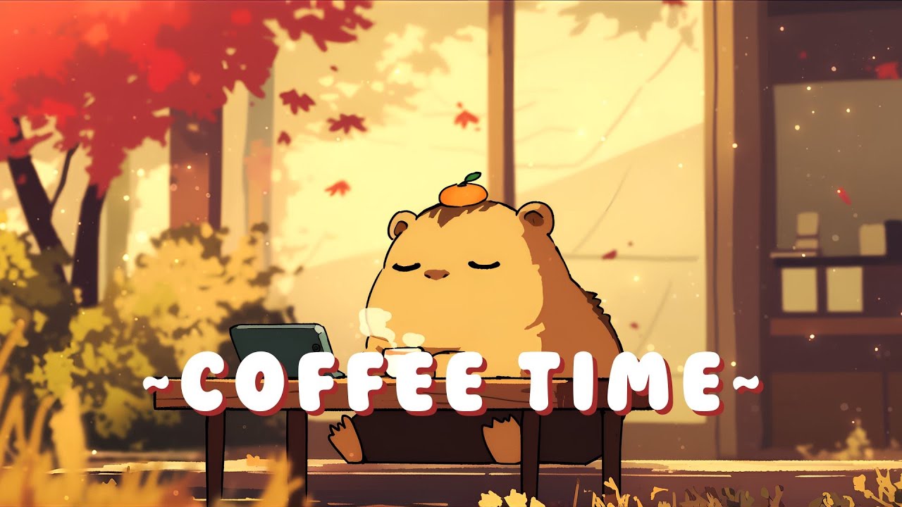 Capybara Chill Station | Chill Beats to Help You Relax 🎵 💫 | Study Aid